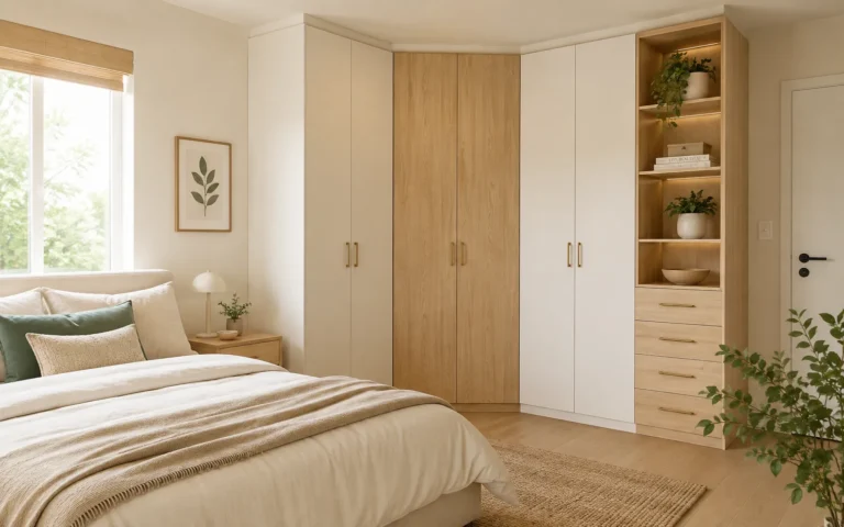 corner closet ideas for bedrooms