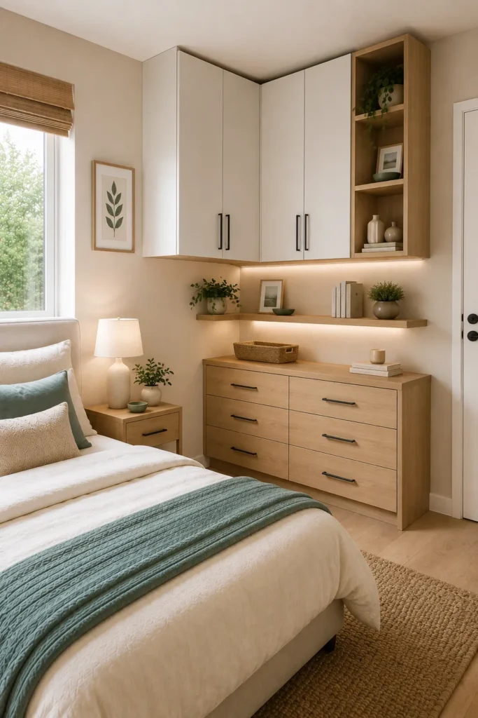 Floating Corner Cabinets