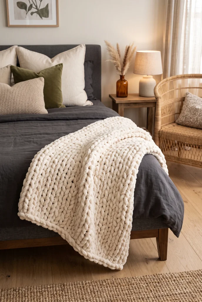 Chunky Knit Throws