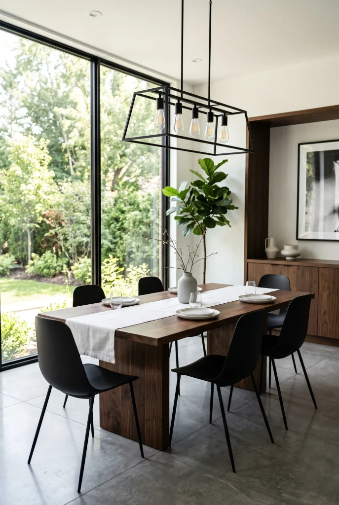 Dark Walnut Wood Accents