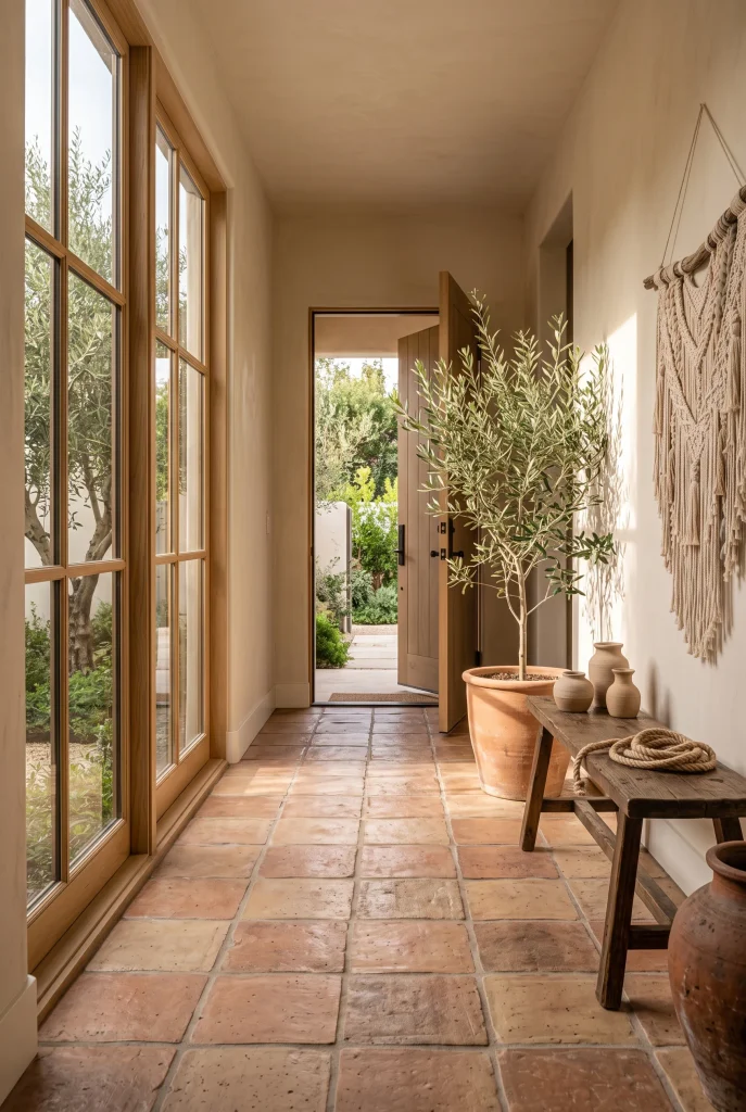 Earthy Terracotta Tiles