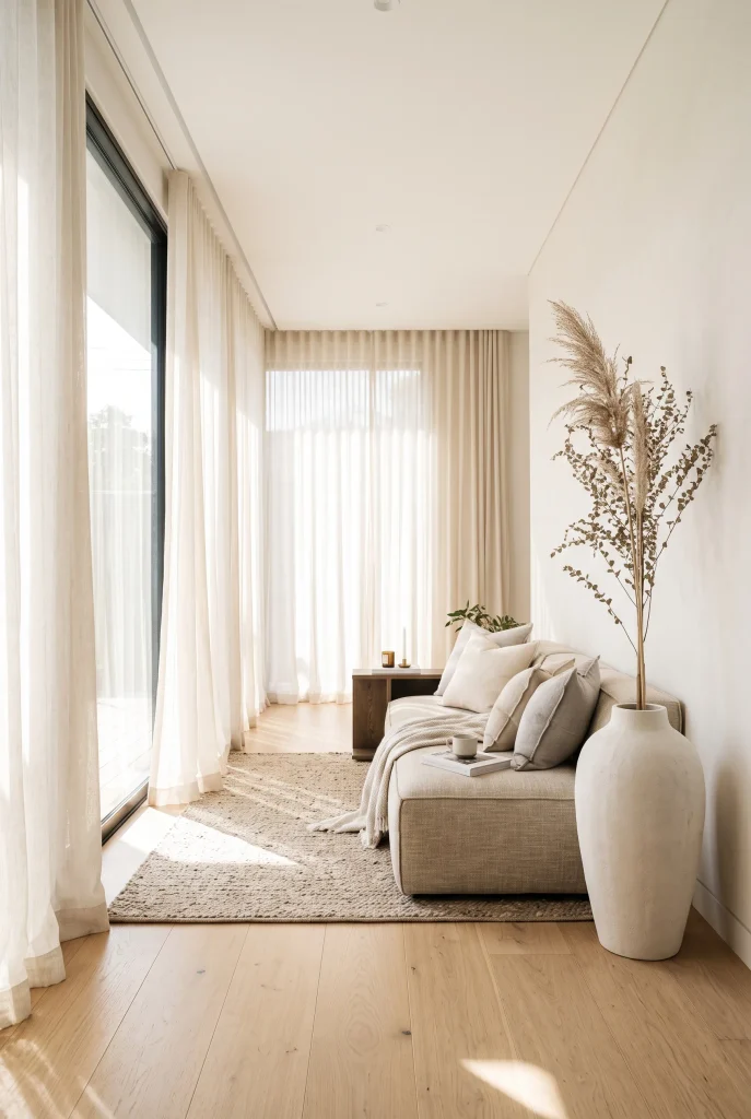Floor-to-Ceiling Sheer Curtains
