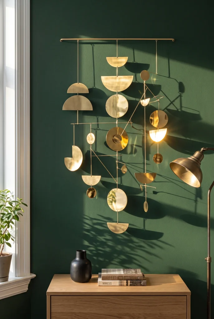 Hanging Brass Wall Chime