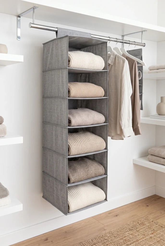 Hanging Fabric Closet Cubbies