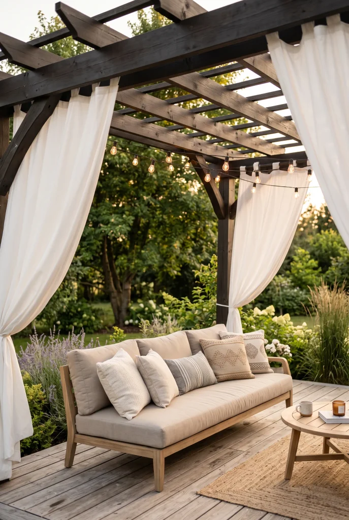 Hanging Outdoor Drapery