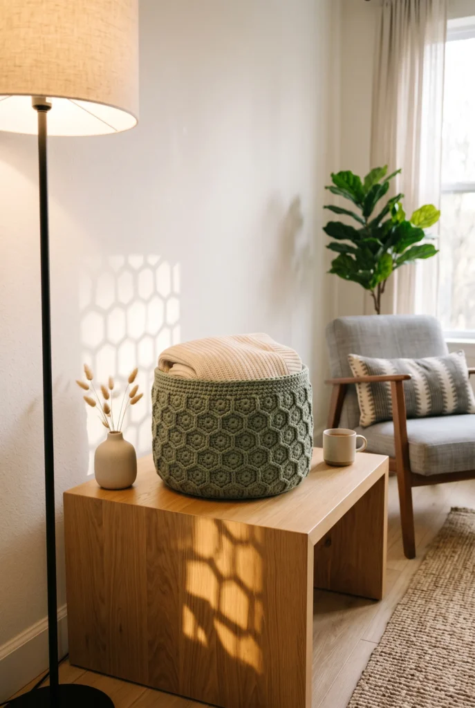Hexagonal Honeycomb Stitch