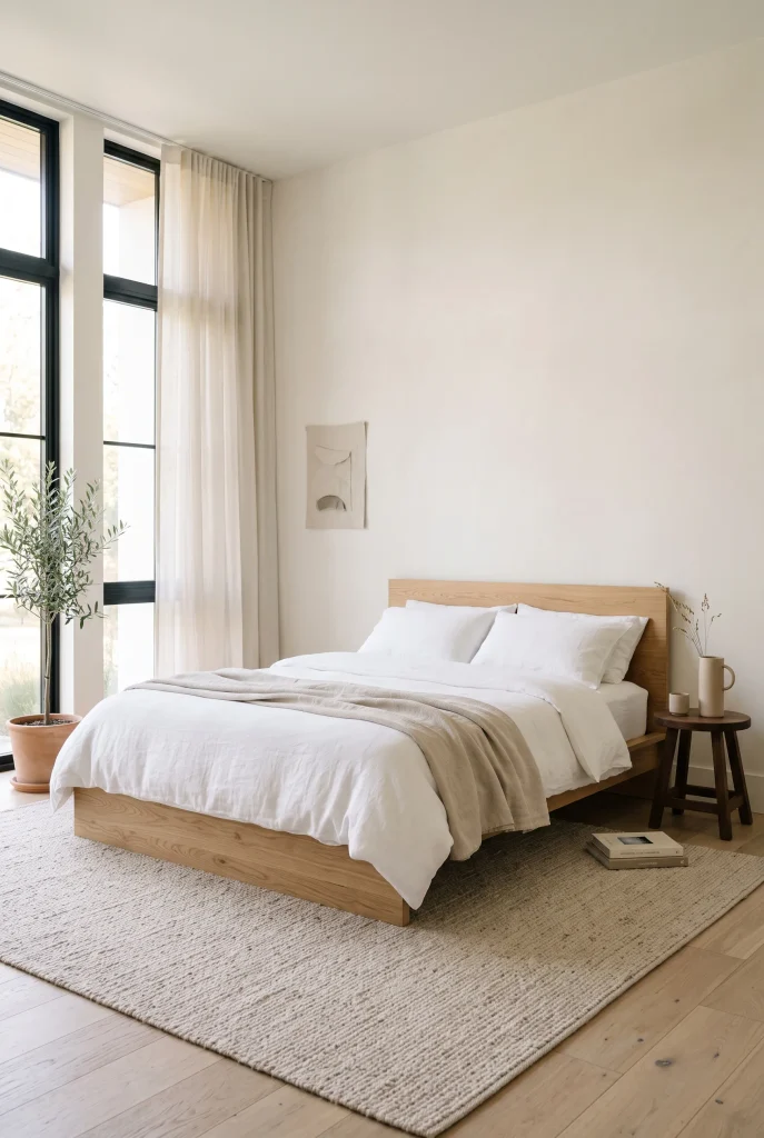 Low-Profile Wooden Furniture