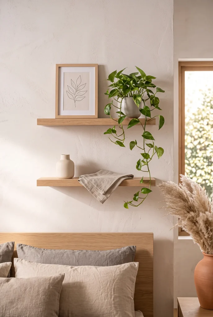 Minimalist Floating Shelves