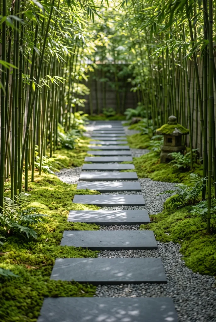 Minimalist Stepping Stone Paths