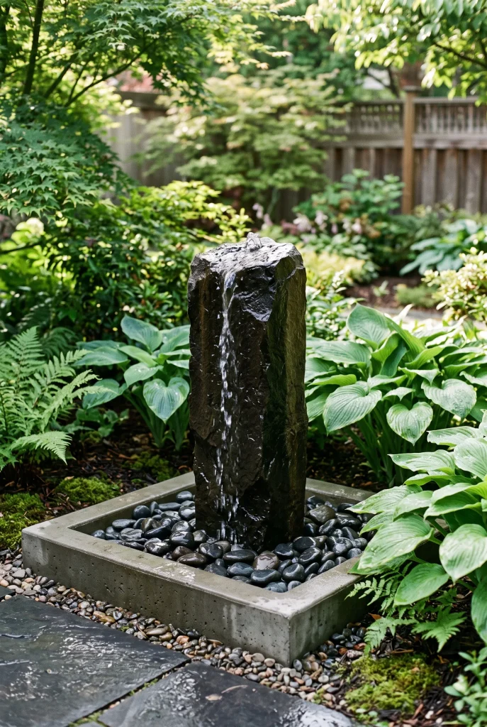 Modern Water Fountain