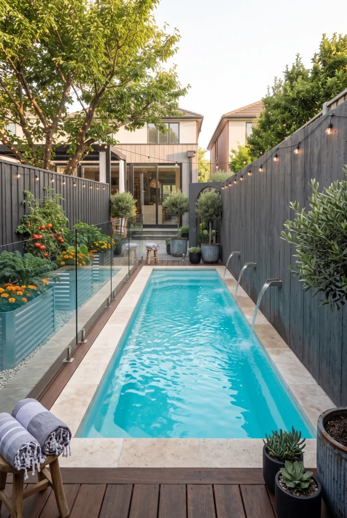 Narrow Plunge Pool