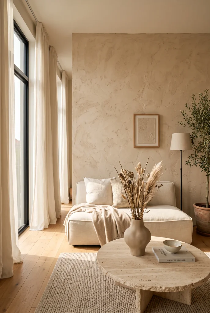 Neutral Tone Accent Walls