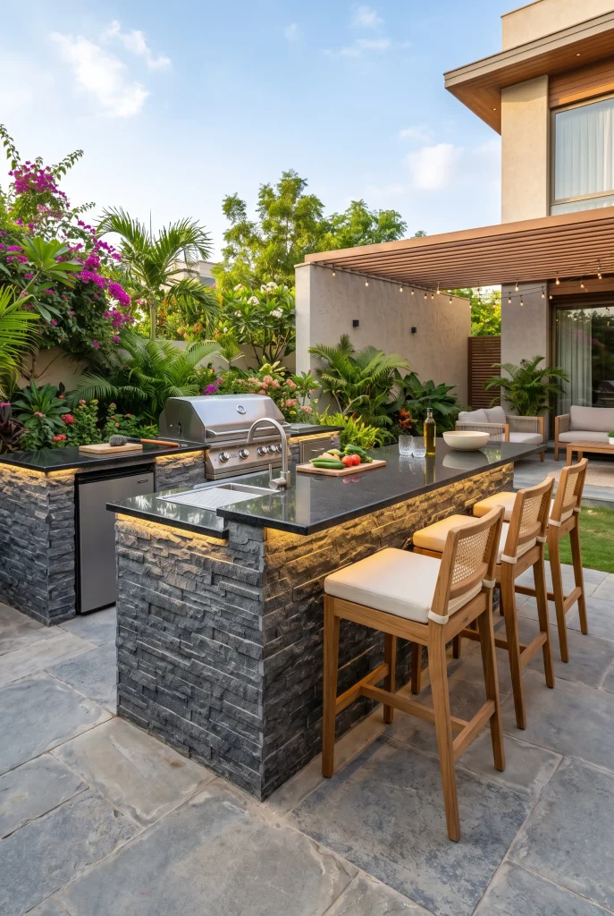 Outdoor Kitchen Island