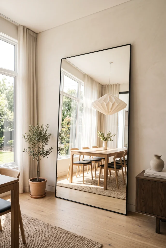 Oversized Framed Wall Mirrors