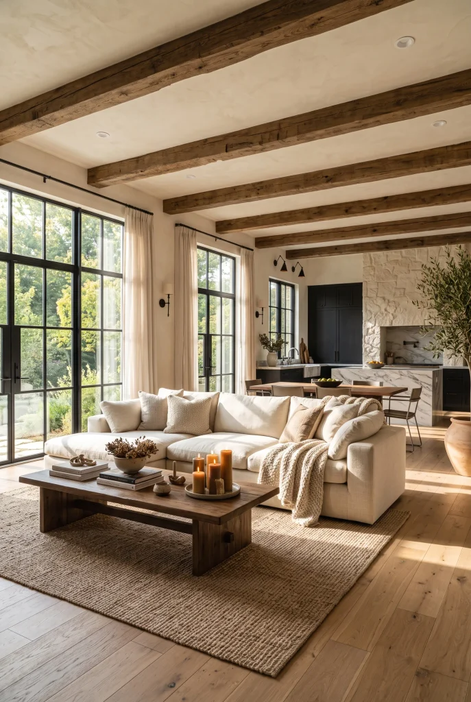 Rustic Wood Beams