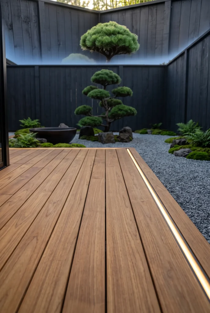 Slat Wooden Decking