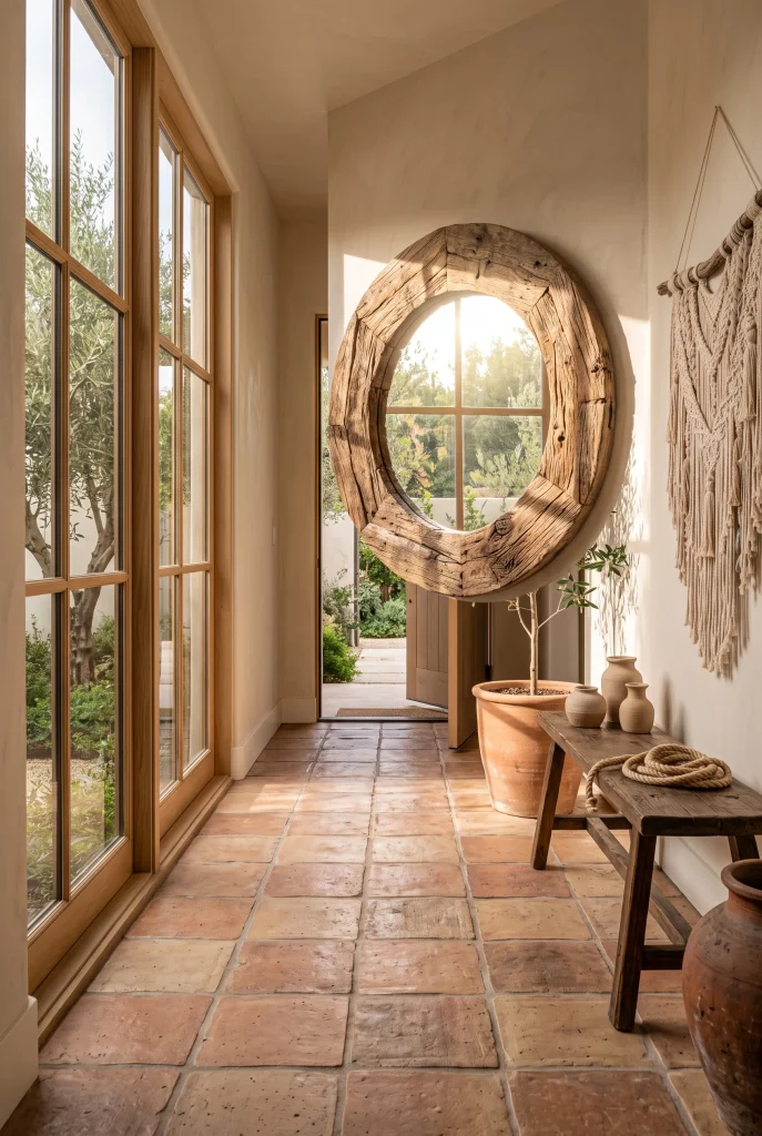 Statement Wooden Mirrors
