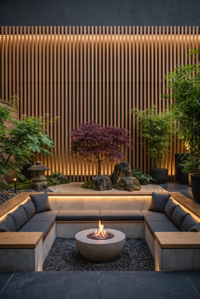Sunken Seating Patios