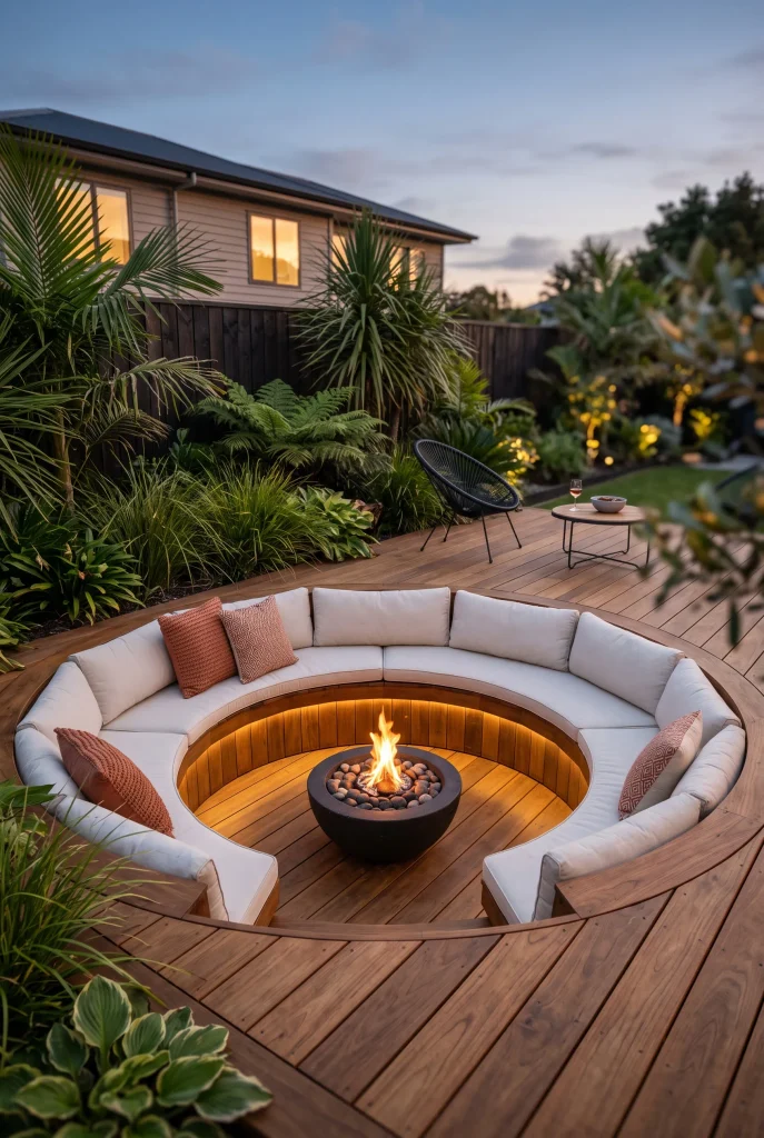 Sunken Seating Pit
