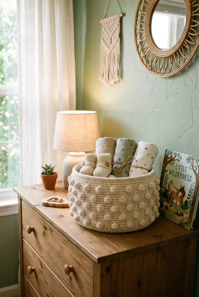 Textured Bobble Accents