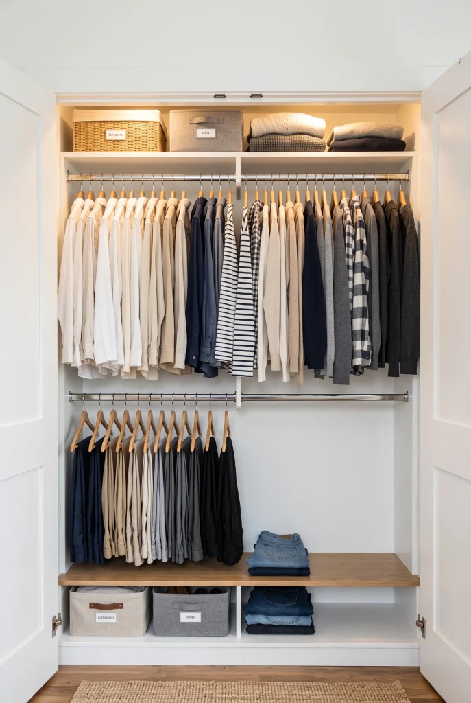 Tiered Closet Hanging