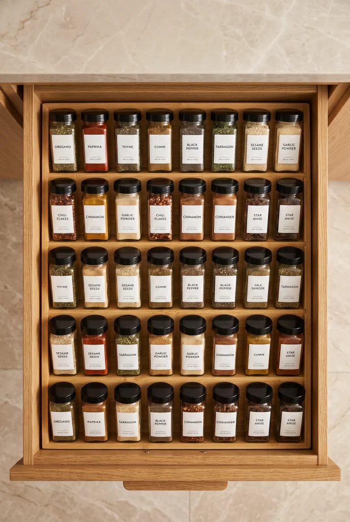 Tiered Drawer Insert Dividers