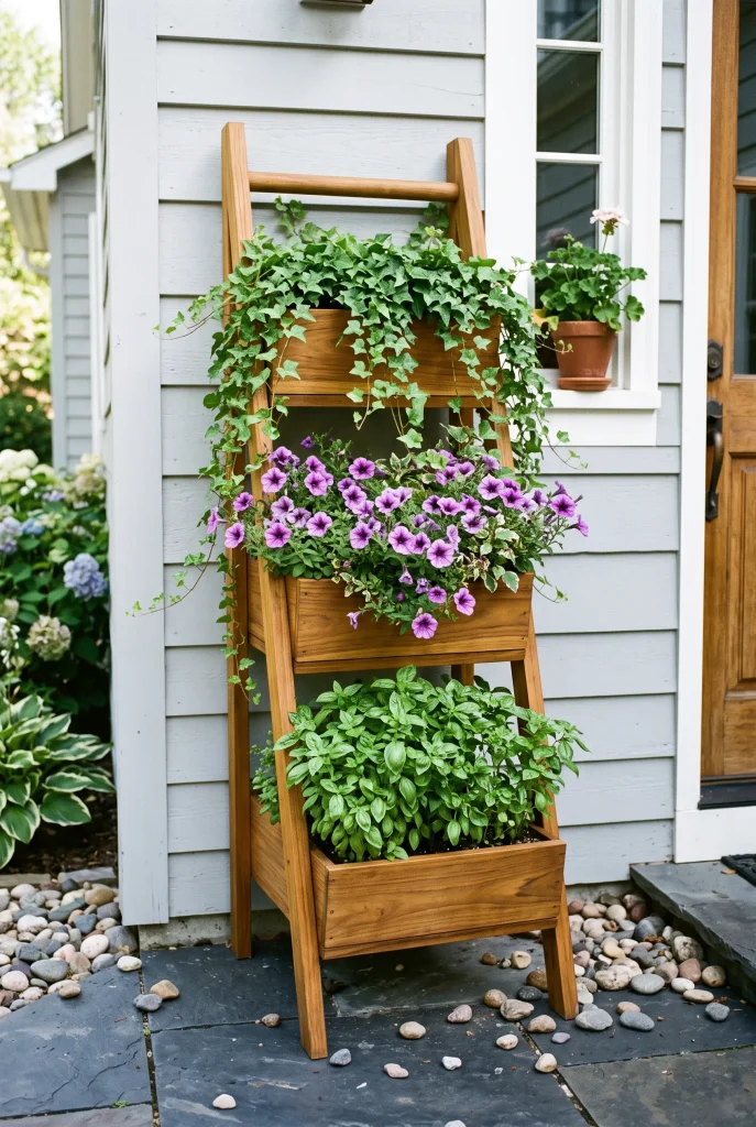 Tiered Vertical Planter