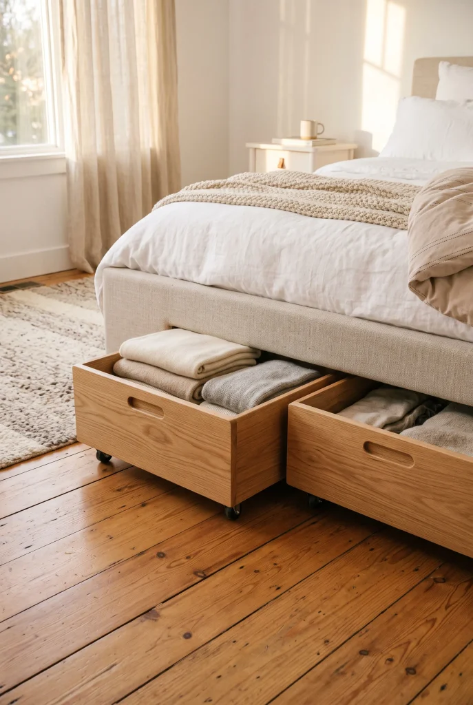 Under-Bed Rolling Storage Bins