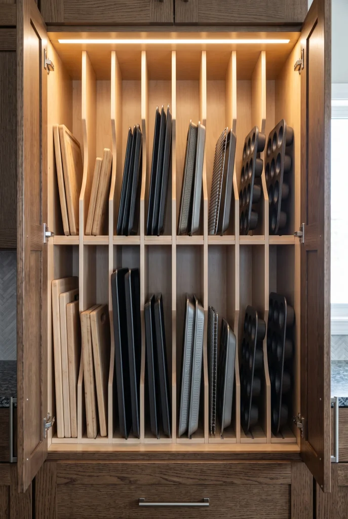 Vertical Baking Sheet Dividers