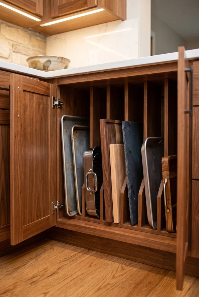 Vertical Tray Divider Racks