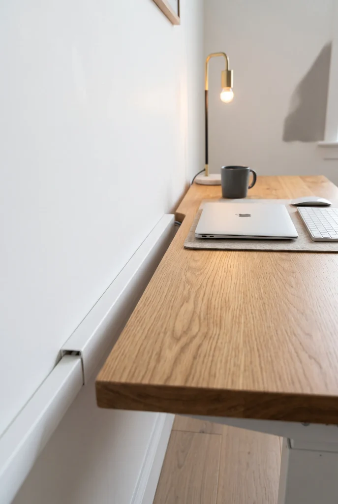 Wall-Mounted Cable Management Channels