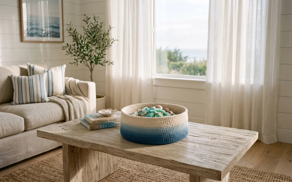 crochet a beautiful storage basket