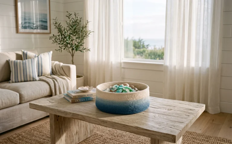 crochet a beautiful storage basket